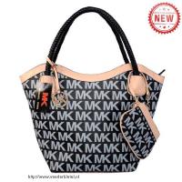 michael kors jet set logo medium zwart bakken Tasje Kopen Online bjgno443